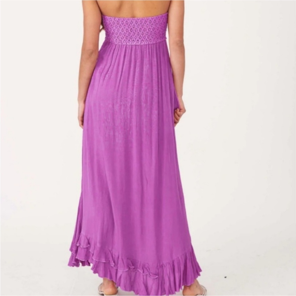 NWT FREE PEOPLE ADELLA Corset Maxi Dress XS $128 Retail Intimately Free NEW - Picture 3 of 12